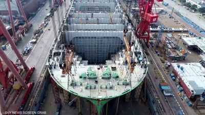 الصين تتفوق على الولايات المتحدة بمجال بناء السفن بـ200 ضعف