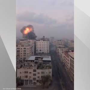 قصف عنيف على غزة