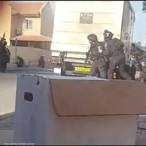 قتال شوارع بين حماس وشرطة إسرائيل