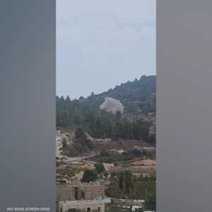 سقوط صاروخ في القدس