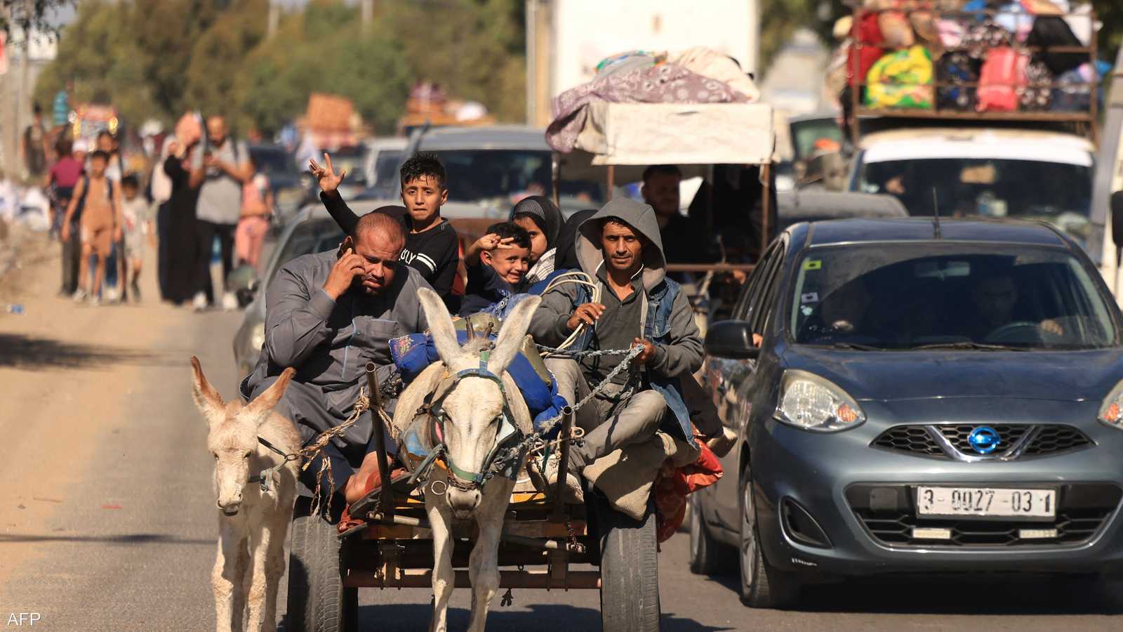 أكبر موجة نزوح في قطاع غزة منذ 2014