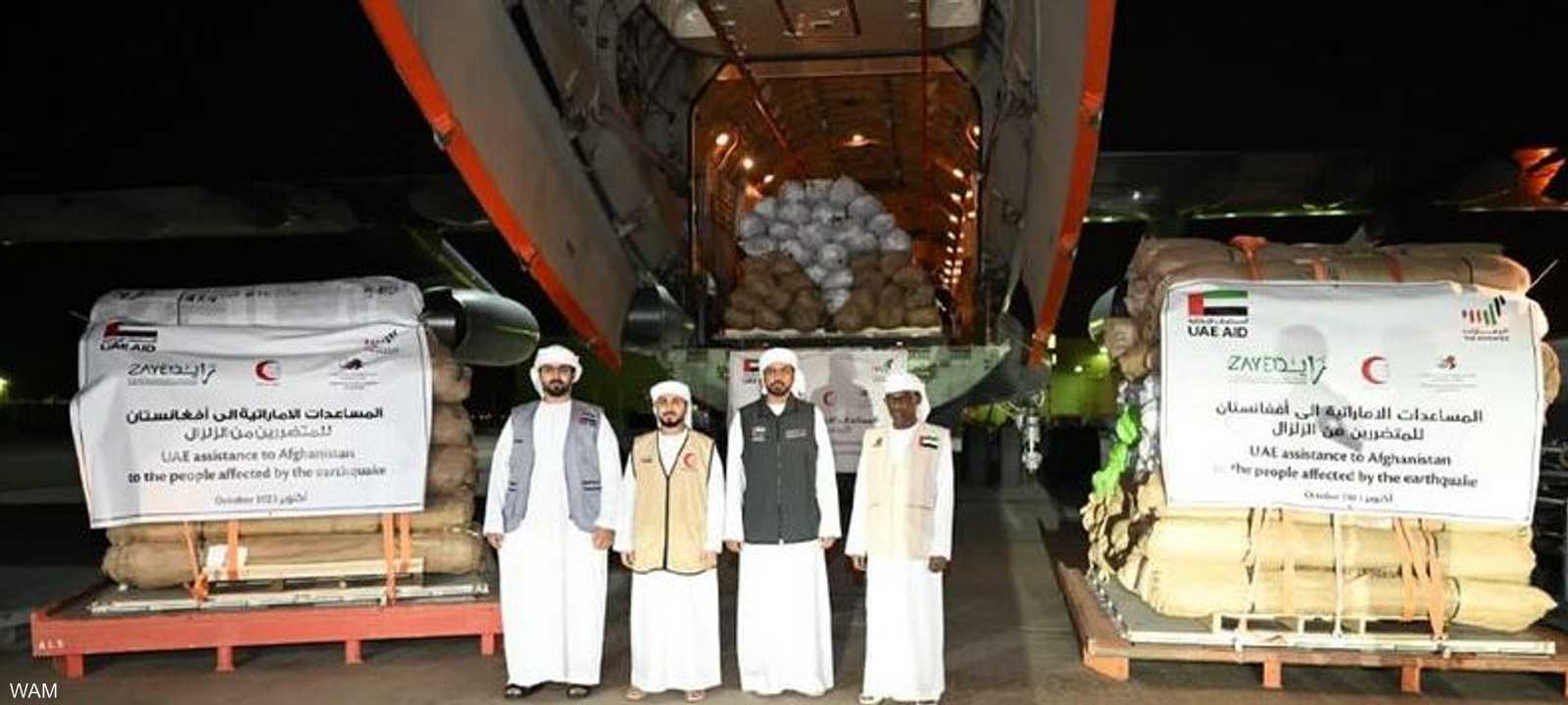 الإمارات تسير جسرا جويا لضحايا الزلزال