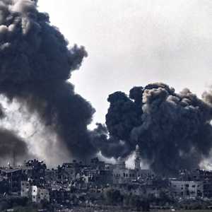 من القصف الإسرائيلي الذي استهدف مناطق في قطاع غزة