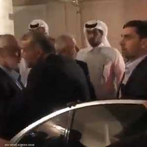 هنية خلال استقباله عبداللهيان في الدوحة