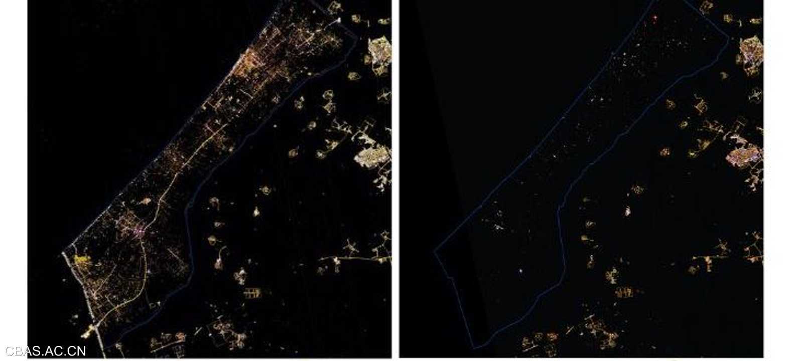 قطاع غزة يغرق في الظلام