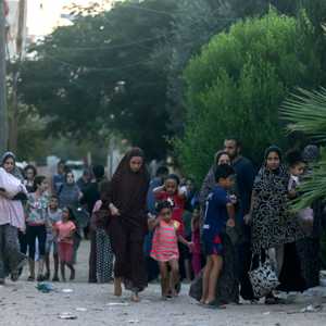 حركة نزوح واسعة في غزة