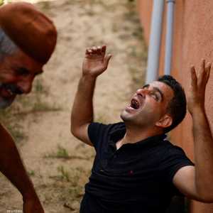 أهالي الضحايا بعد القصف الذي طال مستشفى المعمداني