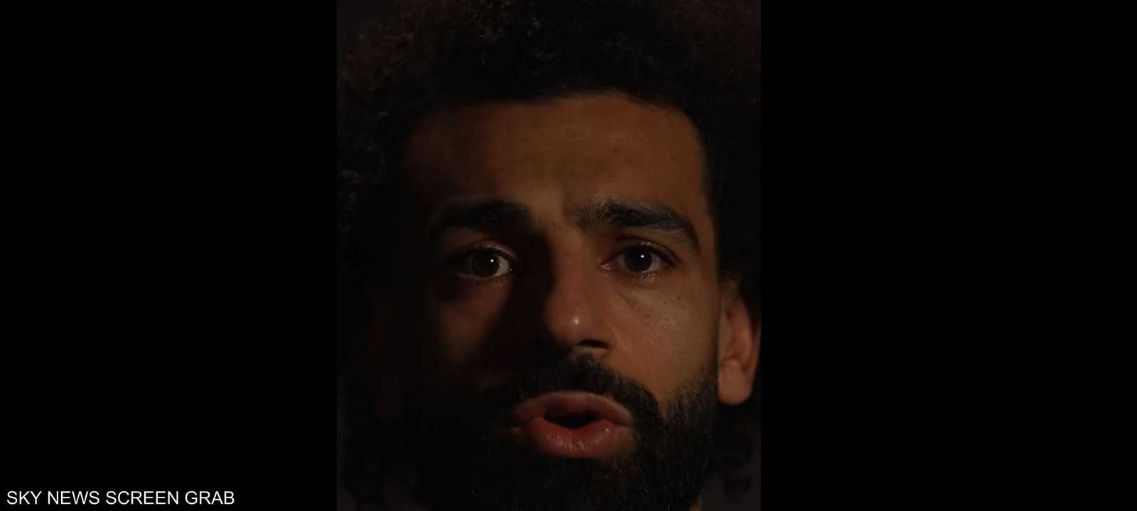 محمد صلاح خلال الفيديو