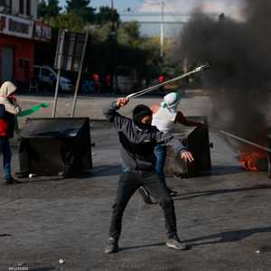 من الاحتجاجات في الضفة الغربية