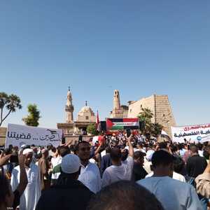 تظاهرات تضامنية من الشعب الفلسطيني