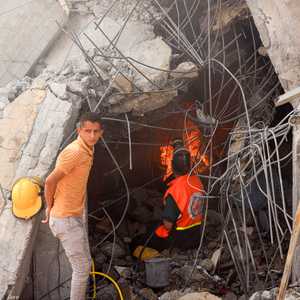 من آثار القصف على خان يونس