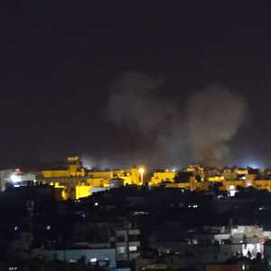 أرشيفية لقصف إسرائيلي على غزة