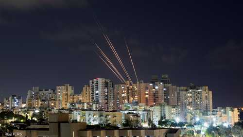 حماس تعلن قصف تل أبيب - صورة أرشيفية