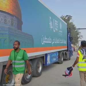 دخول الدفعة الثانية من المساعدات لغزة عبر رفح