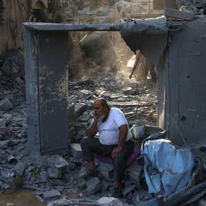 من آثار القصف الإسرائيلي على قطاع غزة