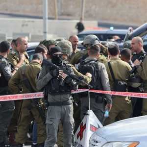 قوة إسرائيلية عند نقطة تفتيش في بيت لحم-  20 أكتوبر