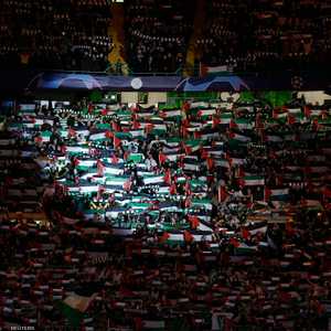 جماهير سلتيك معروفة بدعمها للقضية الفلسطينية