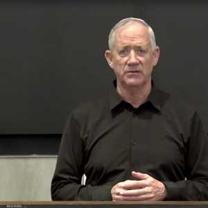 عضو الحكومة الإسرائيلية المصغرة، بيني غانتس