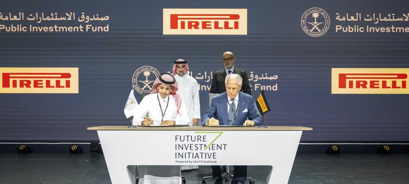 اتفاق بين بيريللي الإيطالية وصندوق الاستثمارات العامة