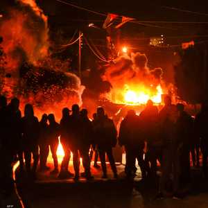 أرشيفية لاشتباكات ليلية في الضفة الغربية.