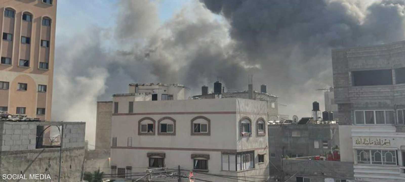 قصف إسرائيلي طال مخيم النصيرات