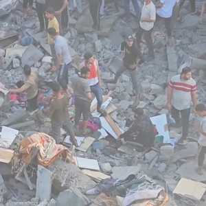 قتلى ومصابون إثر غارة إسرائيلية على مخيم جباليا في شمال غزة