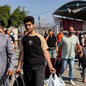 المباحثات تطرقت لفتح معبر رفح بين مصر وقطاع غزة