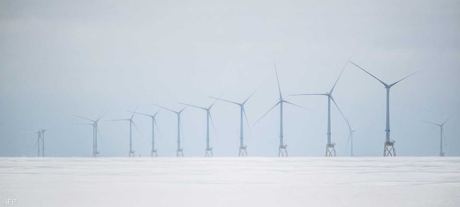 مزرعة رياح بحرية في اسكتلندا