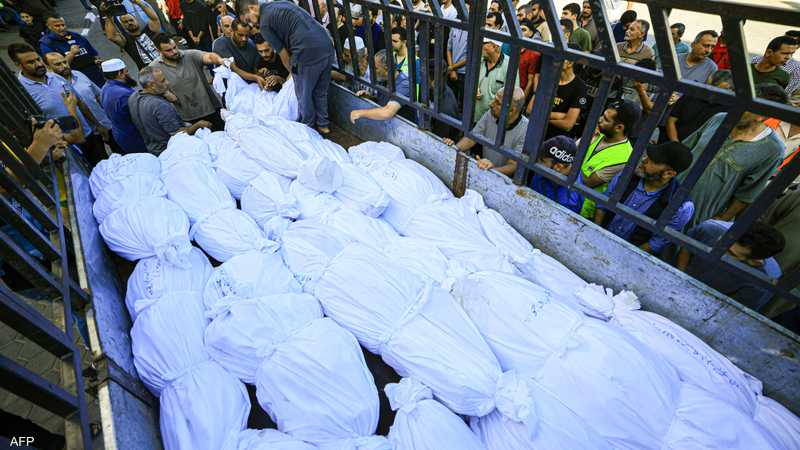 فاجعة إنسانية جل ضحيتها أطفال ونساء جراء القصف على غزة