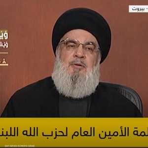 الأمين العام لحزب الله حسن نصر الله