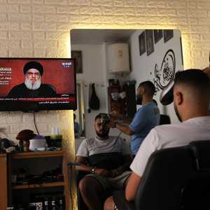 خلال كلمة لنصر الله في بيروت (أرشيف)