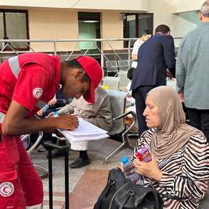 تسجيل البيانات في معبر رفح