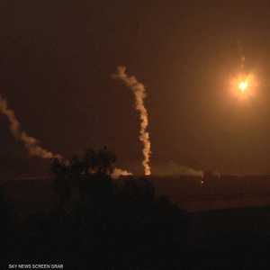 قصف إسرائيلي مكثف على مناطق متفرقة من قطاع غزة