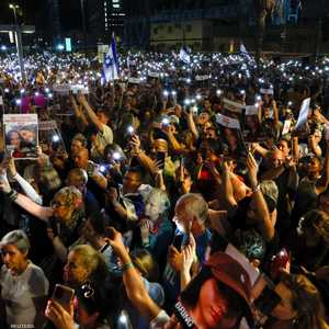 وقفة احتجاجية أمام مقر إقامة نتنياهو