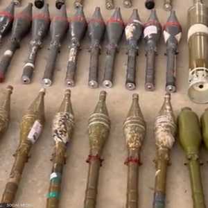 تضمنت الأسلحة قذائف آر بي جي