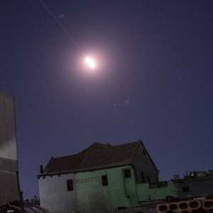 أرشيفية لضربة إسرائيلية سابقة لمواقع في سوريا