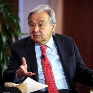 الأمين العام للأمم المتحدة أنطونيو غوتيريش