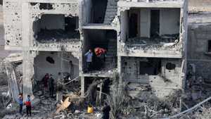 استمرار القصف الإسرائيلي العنيف على غزة