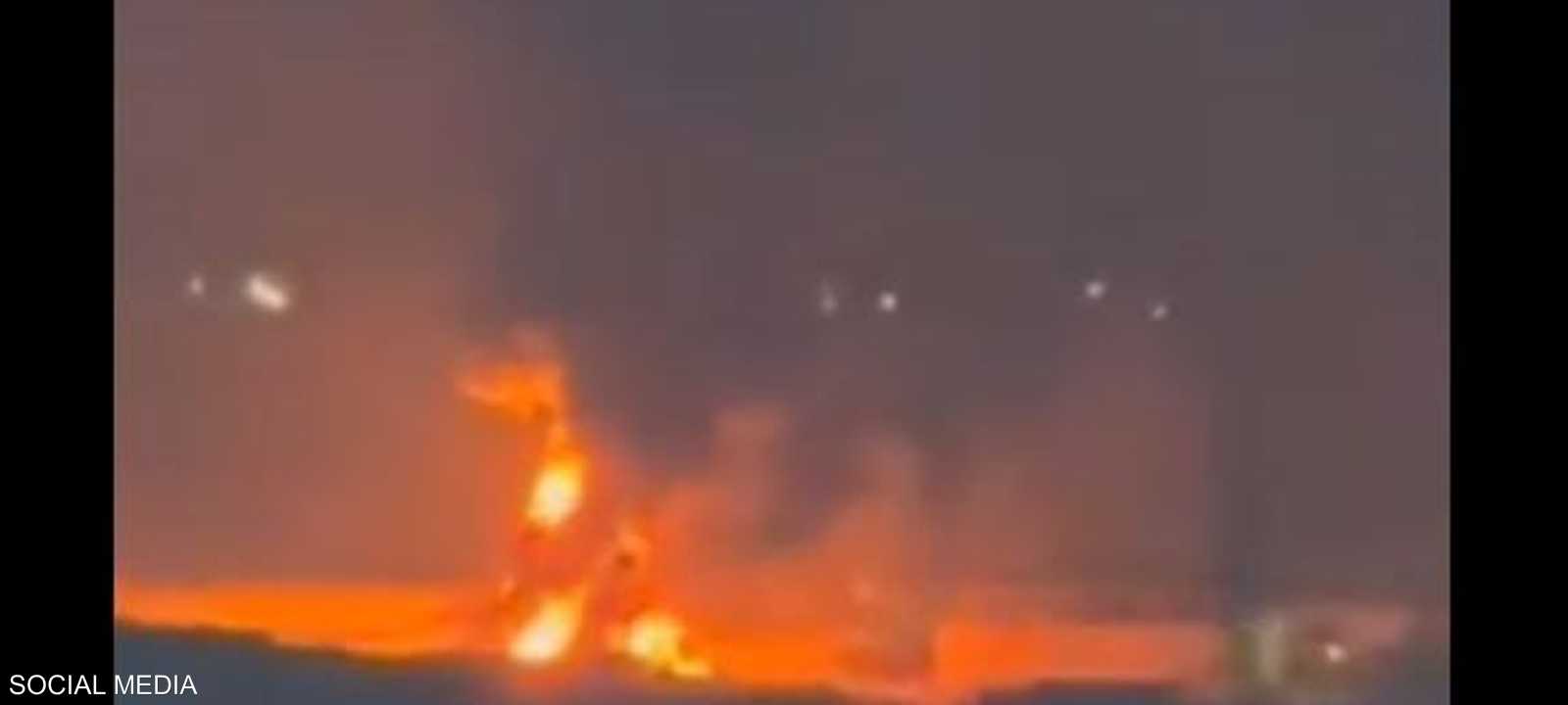 هجوم سابق استهدف القاعدة العسكرية