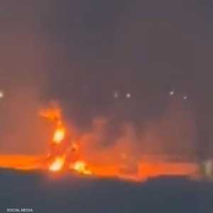 هجوم سابق استهدف القاعدة العسكرية