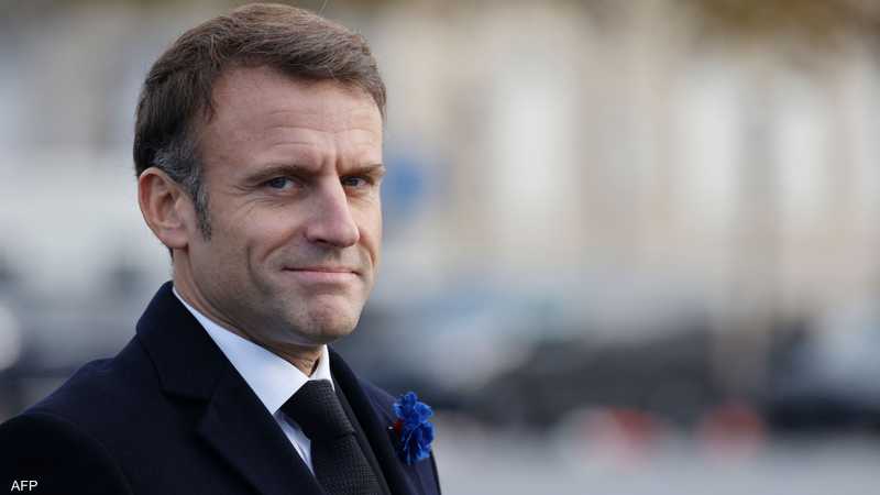 ماكرون: يجب حماية المدنيين والتوصل إلى هدنة إنسانية سريعا