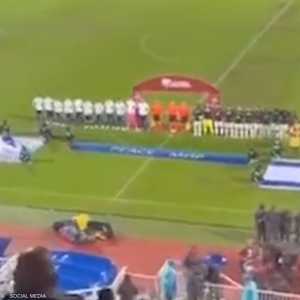 المباراة أقيمت على استاد مدينة بريشتينا