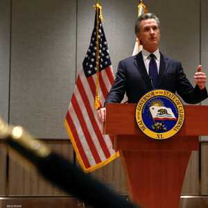 حاكم كاليفورنيا غافن نيوسوم