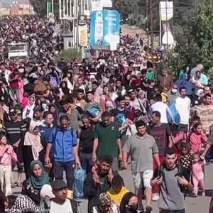 استمرار نزوح آلاف الفلسطينيين من شمالي غزة