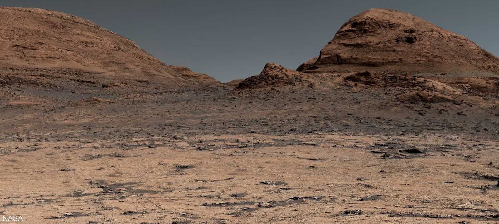 صورة التقطتها المركبة الفضائية "Curiosity" التابعة لناسا