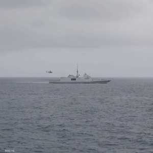 سفينة حربية تابعة للبحرية الأميركية