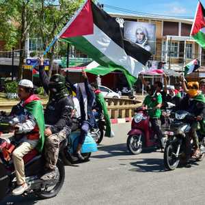 تظاهرة مؤيدة للفلسطينيين في تايلاند