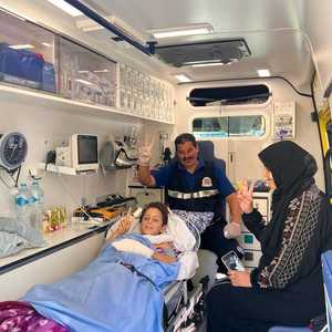 سيارة الإسعاف كانت في انتظار عبد الله عند معبر رفح