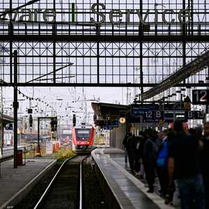 حركة القطارات في ألمانيا تتأثر بسبب الإضراب - أرشيفية