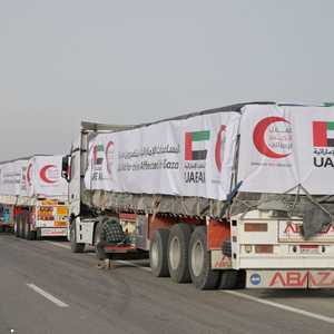 قافلة مساعدات إماراتية